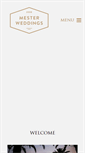 Mobile Screenshot of mesterweddings.com